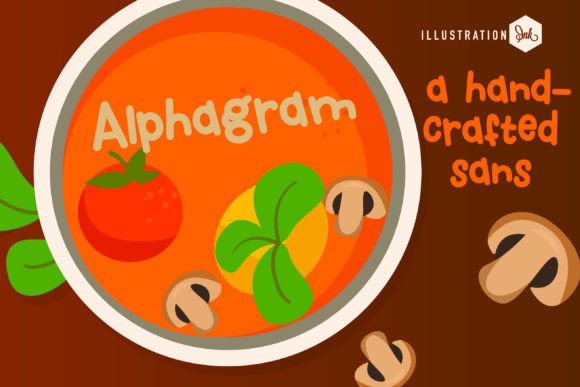 Alphagram Font: Whimsical Sans Serif for Editorial Design