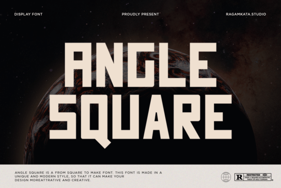 Angle Square Font: Modern Branding for Small Business