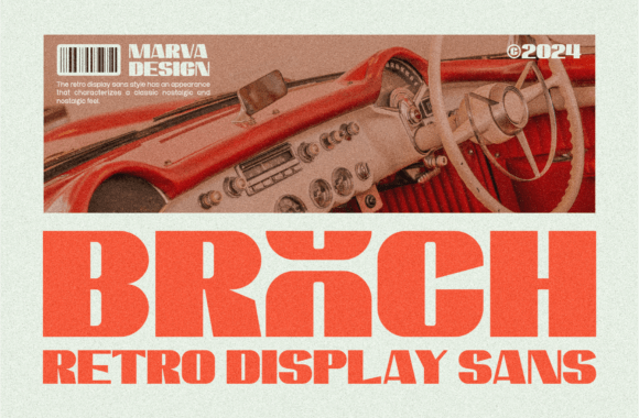 Brooch Font Review: A Retro Display Sans for Modern Branding