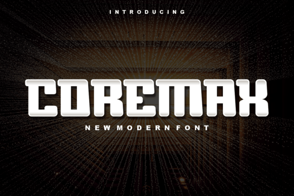Coremax Font for Bold Small Business Branding