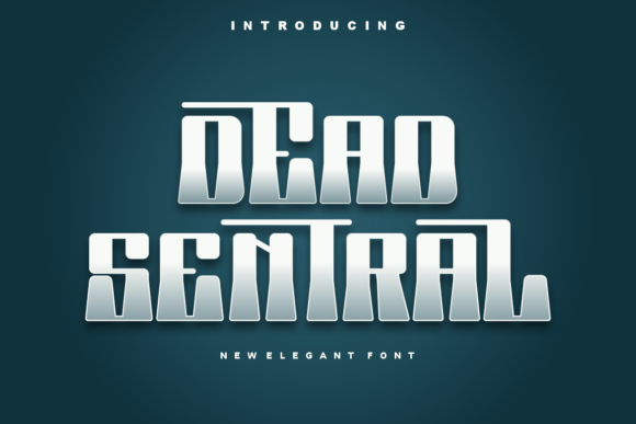 Dead Sentral Font Review for Editorial Layouts