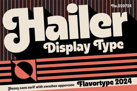 Hailer Font: Retro Display Typography for Modern Branding