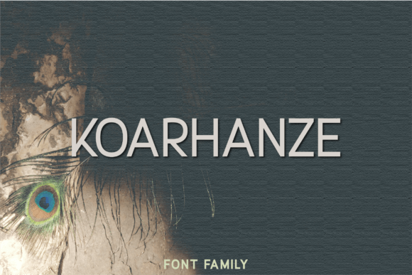 Koarhanze Font: Elevate Digital Marketing Visuals
