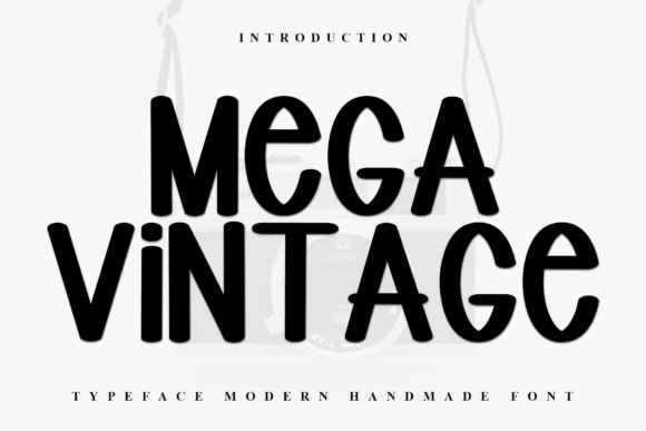 Mega Vintage Font: Elevating Small Business Branding