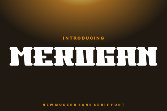 Merogan Font: A Modern Sans Serif for Bold Branding