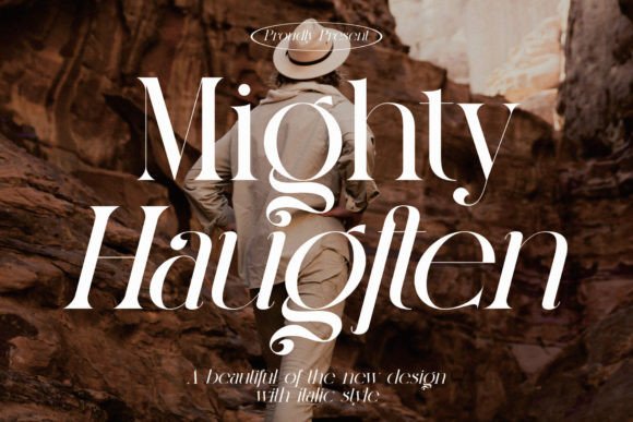 Mighty Haugften: Modern Sans Serif Font for Branding