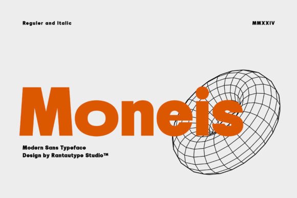 Moneis Font: Modern Grotesque for Editorial Design