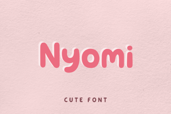 Nyomi Font: Cute Sans Serif for Playful Crafts