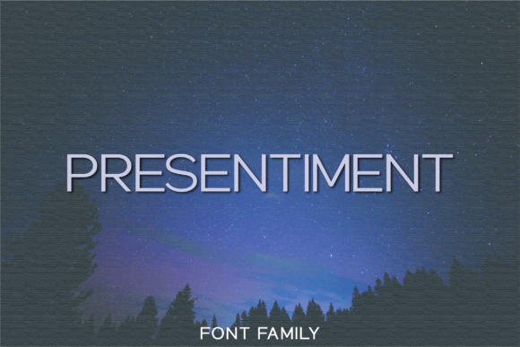 Presentiment Font Review for Digital Campaign Design