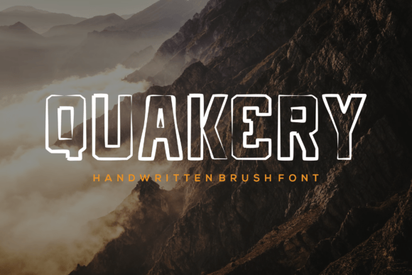 Quakery Font: Elevating Editorial Design with Bold Serif Type
