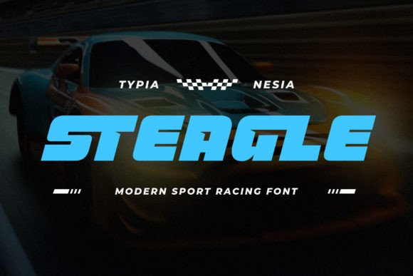 Steagle Font: Powering Modern Sport Racing Campaigns