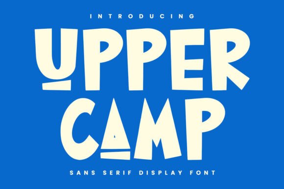 Upper Camp Font Review for Playful Maker Projects