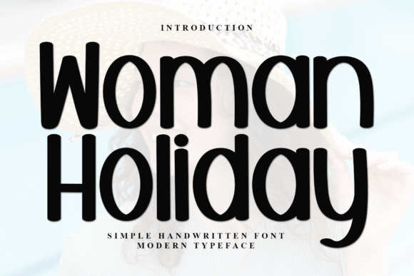 Woman Holiday Font for Festive Handmade Designs